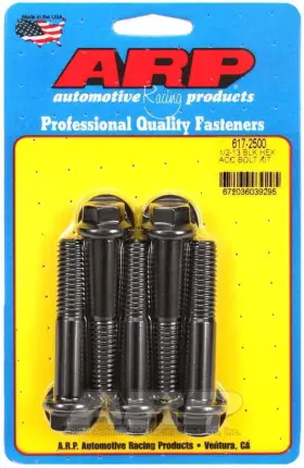 617-2500 Arp 1/2-13 X 2.500 Hex Black Oxide Bolts