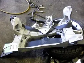 477-03544 Audi Crossmember/k-frame Rear Without Front Abs Brake Fits 97-98 Corvette 275110
