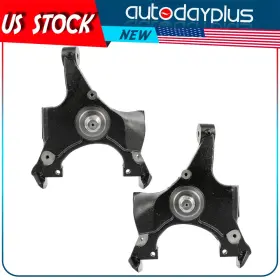 184778-autodayplus Autodayplu Pair 2 Inch Drop Spindles Lowering Kit For 1988-1998 Chevy C1500 C2500 Gmc Yukon 2wd