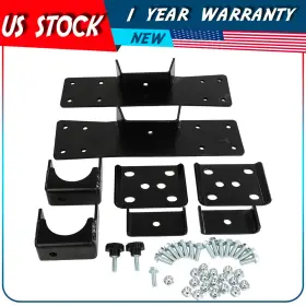 Au180910us Autodayplu Rear For Chevy And Gmc Silverado 1500 1999-2006 Axle C-notch Flip 6 Inch Drop Kit
