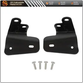 Aut18343201s Autodealsparts For 2007-2010 2011 2012 Jeep Wrangler 4-door Soft-top Bracket Bow Holders New