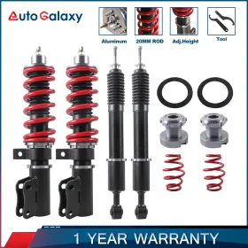 65p143029b4 Autogalaxy 4pcs Coilovers Suspension Shocks Struts For 2006-2008 Honda Fit Adjustable