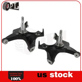 Lea184778der Autoparts-leader 2 Inch Lowering Drop Spindles 1.25 Rotor For 1988-1998 Chevy Silverado C1500 2wd