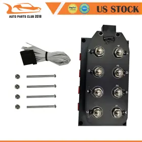 Autopartsclub2018 Ap115994a1c18 4 Corner Block Air Suspension Manifold Solenoid Valve 1/4 Inch Npt Controller