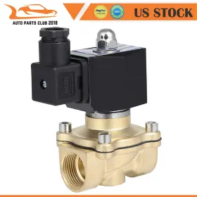 Autopartsclub2018 Ap128410a1c18 Air Suspension Valve 3/4 Inch Npt Port Brass Electric Solenoid 220-240v N/c