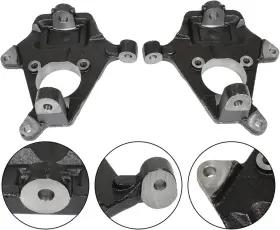 Xuz648 Autosup 2 Inch Drop Lowering Spindles For Chevy Silverado Gmc Sierra 1500 2wd 4wd 1999-2006