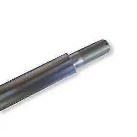 1411-40 Azusa 1 Inch Solid 40 Deluxe Flexpruf Steel Axle Stepped Threaded Ends 1411-40 Azusa 1 Inch Solid 40 Deluxe Flexpruf Steel Axle Stepped Threaded Ends
