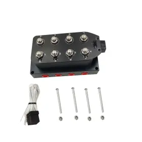 Bro115994tr Bator 1/4 Inch Npt Air Ride Suspension Manifold Solenoid Valve Unit 300psi Controller #2