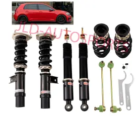 H-24e-br Bc Racing Br Extreme Low Series Coilover For 15-24 Vw Golf / Gti R Mk7