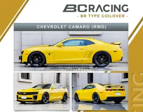 Q-04-br Bc Racing Br Adjustable Coilovers Shock Spring Kit For 10-13 Chevy Camaro