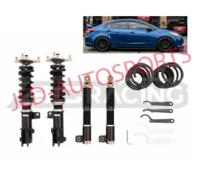 W-09-br Bc Racing Br Lowering Coilover Strut Springs Kit For 2014-2018 Kia Forte