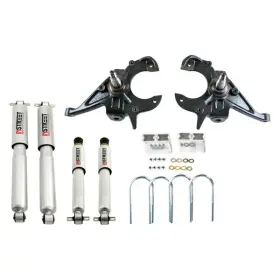 614sp Belltech For Chevy S10 1982-2003 2 Inch X 3 Front And Rear Lowering Kit