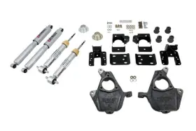 647sp Belltech Lowering Kits For 2007-2013 Chevrolet Silverado/sierra All Cabs Inch To