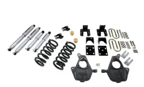 674sp Belltech Lowering Kits For 2004-2006 Chevrolet Silverado/sierra Crew Cab 4dr