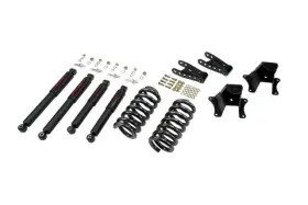 703nd Belltech Lowering Kits For 1973-1987 Chevrolet C10 2 Inch F/4 R Drop With Nitro