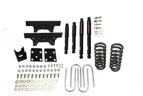705nd Belltech Lowering Kits For 1973-1987 Chevrolet C10 1 Inch Rotor 4 F/6 R Drop With