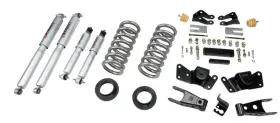 715sp Belltech 1/2 Inch F 4 R Drop Lowering Kit 97-00 Chevy Gmc C3500/c2500 Nd Shocks