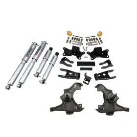719sp Belltech 97-00 Chevy Gmc C3500/c2500 8lug - 3/4 Drop Lowering Kit With Sp Shocks
