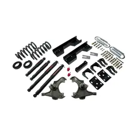 722nd Belltech 89-96 C3500 Crew Cab Dually 4 Or 5f/8r Drop With Nd2 Shocks Lowering Kit