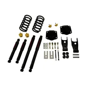 823nd Belltech 3/4 Drop Lowering Kit For 94-02 Ram 2500 V10/diesel With Nd2 Shocks