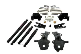 915nd Belltech Front And Rear Complete Kit With Nitro Drop 2 Shocks