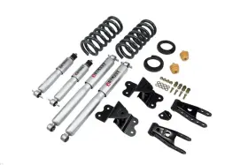Bap-686sp Belltech 2-3 Inch Front And 4 Rear Drop Lowering W Performance Shocks For 88-98 C1500