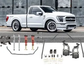 Bel1051hk Belltech F-150 2021-2025 Performance 3 Inch Front 6.5 Rear Drop Kit With Shocks