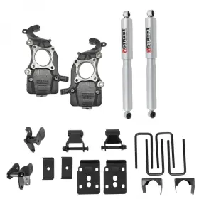 Bel1052sp Belltech Ford F-150 2021-2024 Lowering 2 Inch Front 4.5 Rear Drop Kit With Shocks #2