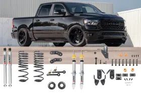 Bel1063sp Belltech Ram 1500 2019-2025 Front 1 Inch -3 Rear 4 -5 Drop Lowering Kit W Sp Shocks