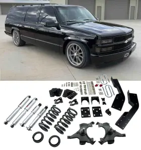 Bel784sp Belltech Suburban 1995-1999 4 Inch Or 5 /7 Drop Lowering Kit With Shocks