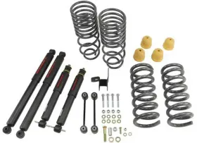 964nd Belltech Kw Automotive 09-13 Dodge Ram 1500 Std Cab 2in F/4in R Drop