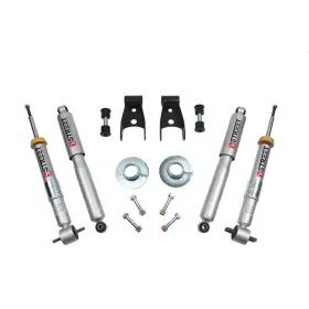 Tlx-bel1002sp-cl360a70 Belltech Lowering Kit For Ford F-150 2015 2016 2017 1in To -3in Front 2in Rear