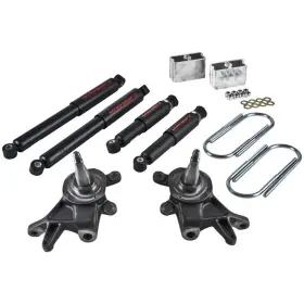 Tlx-bel440nd-cl360a70 Belltech Lowering Kit For Nissan D21 1986-1994 With Nd2 Shocks