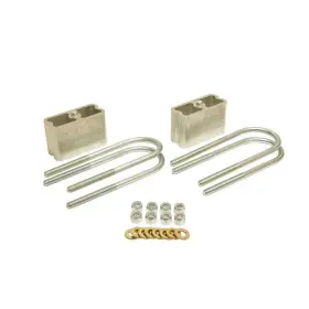 Tlx-bel6200-cl360a70 Belltech Lowering Block Kit For Chevy S10 1982-2003 3inch Extruded Blocks