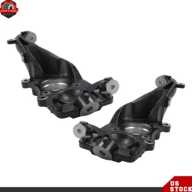 Ber738555 Berliii Pair 2 Inch Drop Spindles Direct Bolt On Front For Ford F150 2wd 2015-2020 All Cabs