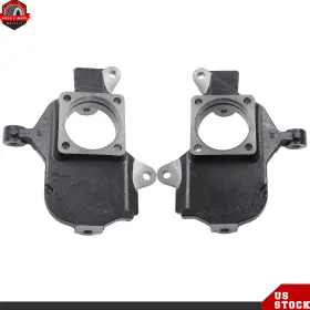 Ber738630 Berliii For Chevrolet Silverado 1500 Hd 2500 2001-2009 2pcs Front 2 Inch Drop Spindles