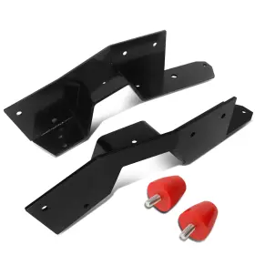 Lep-079 Bezt For 63-72 Chevy C10 Gmc C15 C1500 Pair Rear Axle Bolt-on C-notch Bracket Kit