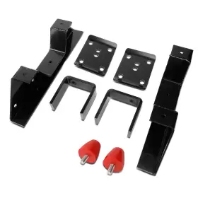 Lep-080 Bezt For 73-87 Chevrolet C10 C20 Pair Rear Axle Bolt-on C-notch Bracket Kit Black
