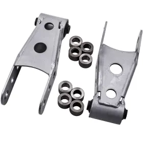 1amu7w Bfo 2-3 Inch Rear Drop Shackles Lowering Kit For Chevy Silverado Gmc Sierra 1500 07-18