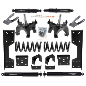 1qt8lh Bfo Front 5 Inch Rear 7-8 Drop Kit For Chevy Gmc C1500 88-98 With Spindle