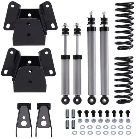 2fhdzr Bfo Front 3 Inch Rear 4 Drop Lowering Kit With Shocks For Ford F100 F150 2wd 1973-79