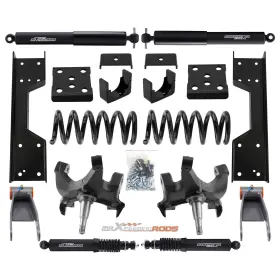 2o8wr1 Bfo 2 Inch Drop Spindles Lowering Kit For Gmc Sierra C1500 2wd V8 1988-1998