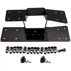 375dre Bfo 1 Pair Rear Axle Lowering C-notch Kit For Chevy Silverado Gmc Sierra 1500 99-06