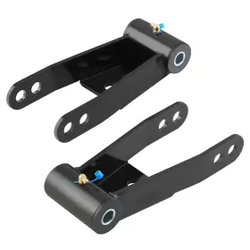 3cgk2p Bfo 1 Pair 2 Inch Drop Lowering Shackles Kit For Dodge Ram 2500 3500 2wd 4wd 1994-2002