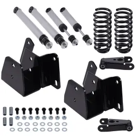 3n6y2m Bfo Front 3 Inch Rear 4 Drop Lowering Springs Kit For Ford F-100 F-150 2wd 1973-1979
