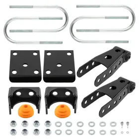 3p1n8k Bfo 5in Drop Axle Flip Relocater Lowering Kit For Dodge Ram 1500 2wd 2002-2008 Steel