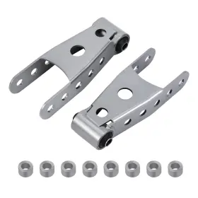 3tgsjw Bfo 2-3 Inch Rear Drop Shackles Lowering Kit For Chevy Silverado Gmc Sierra 1500 07-18 #2