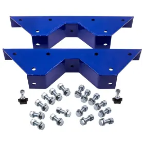 3zgyus Bfo Rear Bolt-on C Notc Lowering Kit Fit Chevrolet C10 C15 C1500 2wd 1973-1987