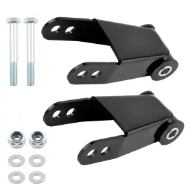 4kp61a Bfo 1 Inch 2 Rear Drop Shackles Lowering Kit For Ford F-100 F-150 2wd 1973-1996