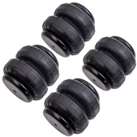 57vd9q Bfo 4pcs Air Suspension Spring Bags 2500lb For Heavy Duty 1/2 Inch Npt 3/8 -16unc #2